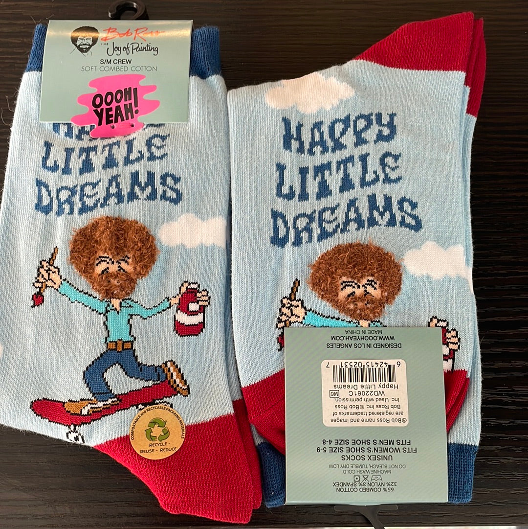 Socks Bob Ross