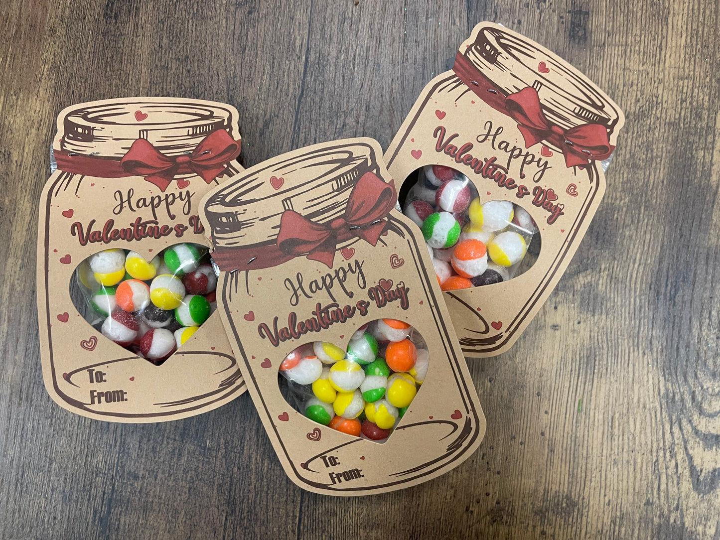 Magic Morsel Valentine Skittle Freeze Dried Minis (Set of 3)