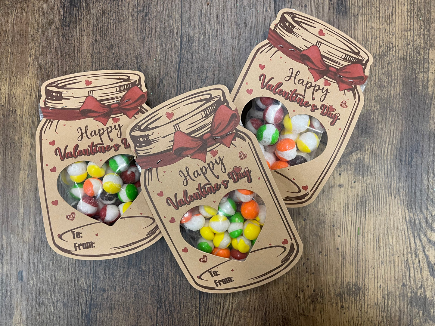 Magic Morsel Valentine Skittle Freeze Dried Minis (Set of 3)