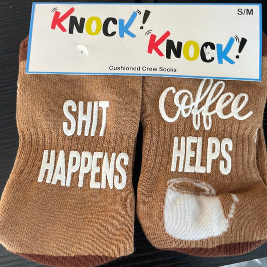 Socks fun coffee